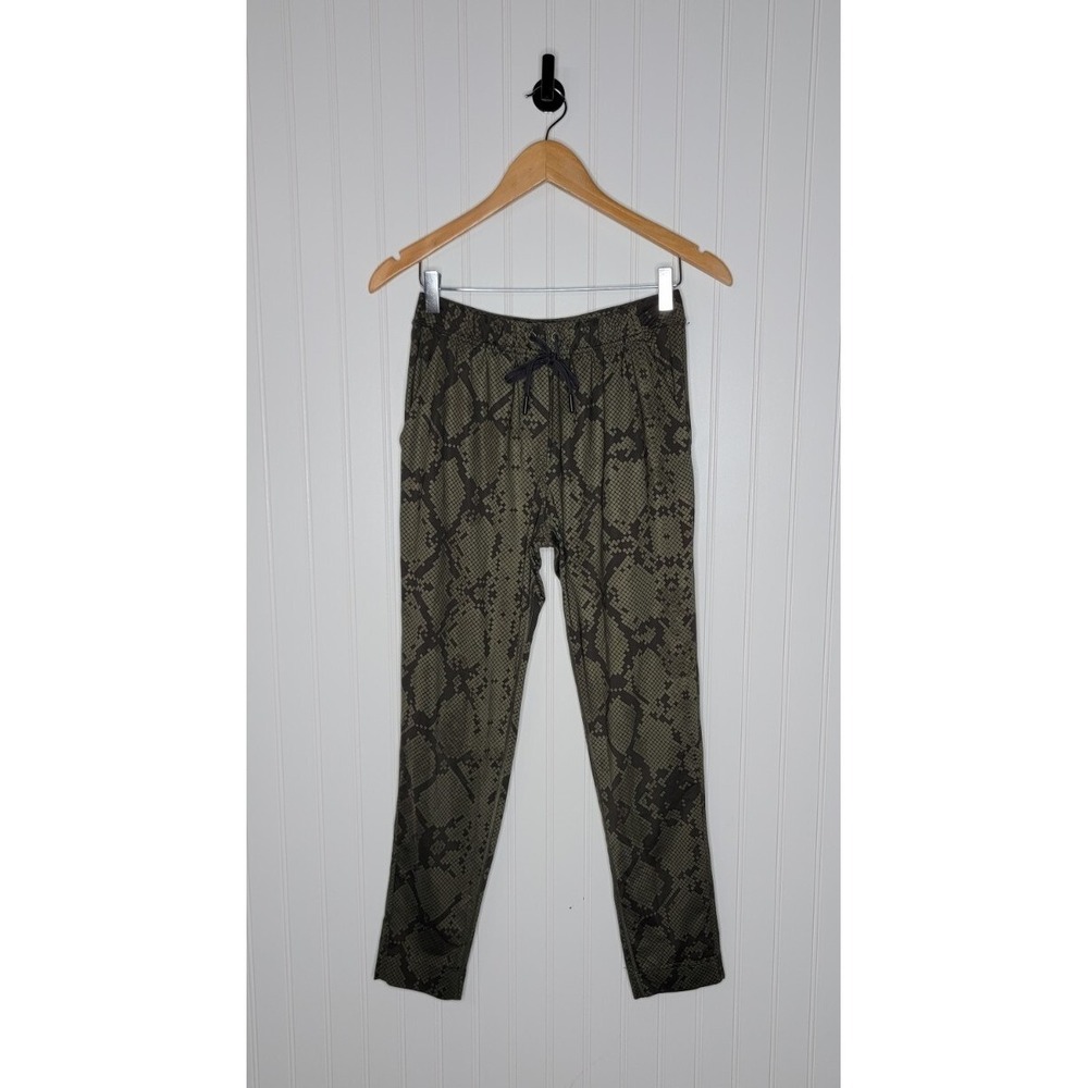 Lululemon Jet Crop Slim Luxtreme Trouser Active Run Yoga Size 4 Ziggy Snake